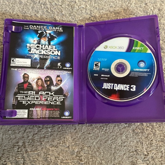 4 XBOX 360 Games: Kinect Dance Central 1,2 & 3 Just Dance 3 - Picture 8 of 16